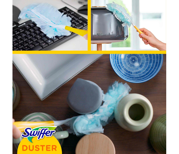 SWIFFER DUSTER Miotełka do kurzu rączka + 4 wkłady - 1461435 - zdjęcie 7